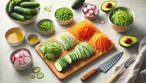 prepare the vegetables