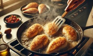 Heat olive oil in a large skillet over medium heat