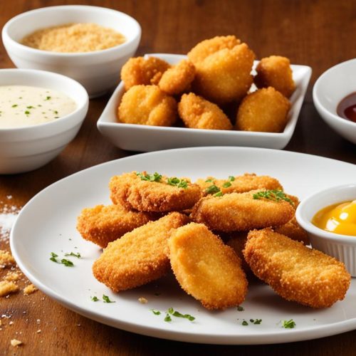 homemade crispy chicken nuggets