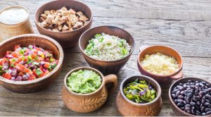 Ingredients for Chicken Burrito Bowl Recipe