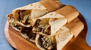 Serving Suggestions of Chicken Wrap