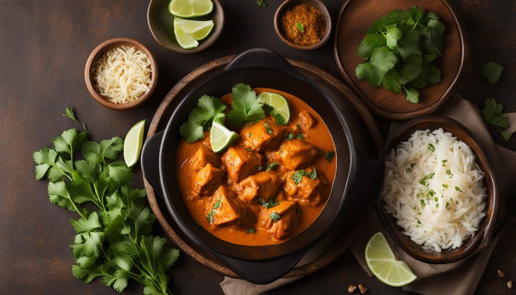 Delicious chicken tikka curry image Delicious chicken tikka curry image