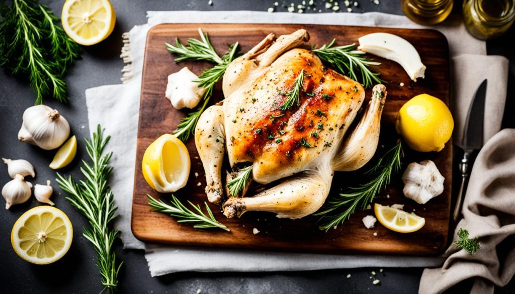 Roast chicken recipe ingredients