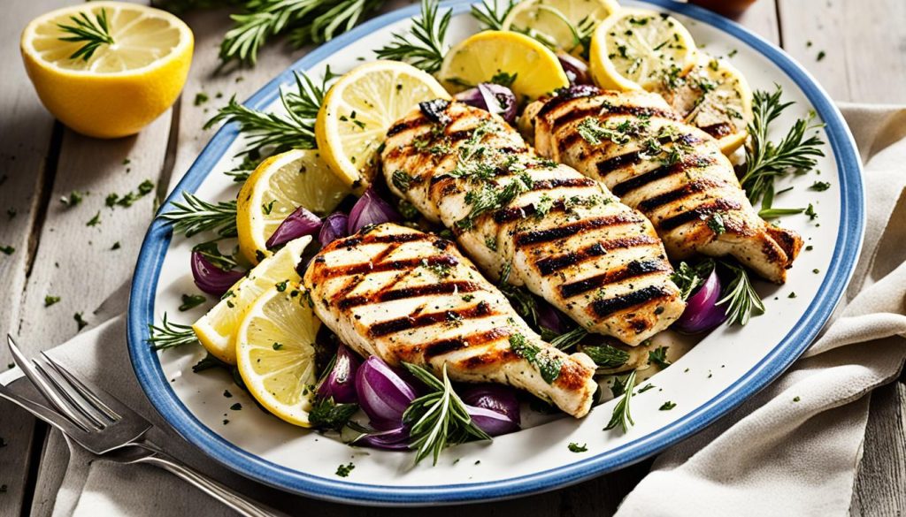 flavourful greek chicken marinade