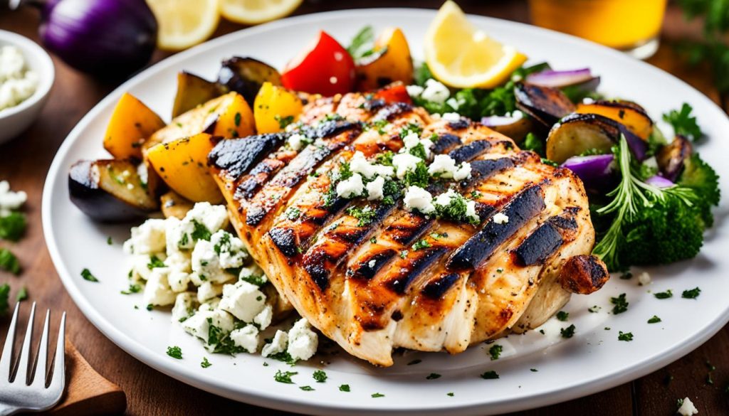 greek grilled chicken