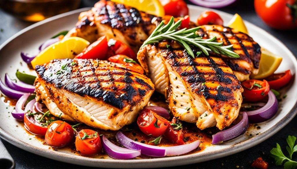 grilled Mediterranean chicken grilled Mediterranean chicken