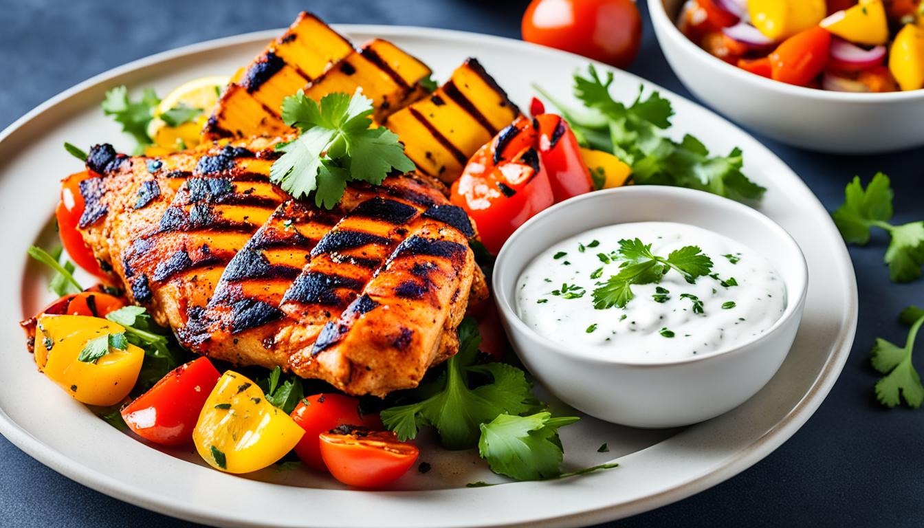 grilled tandoori chicken