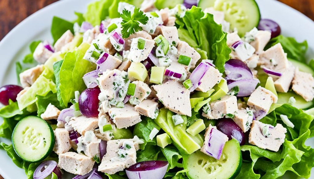homemade chicken salad