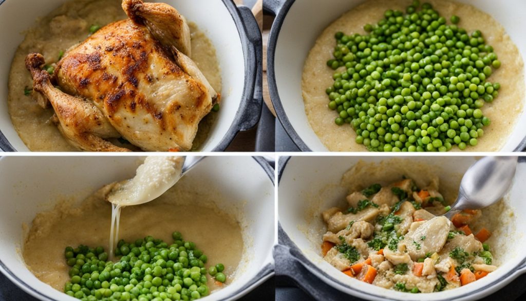 how to make chicken pie recipe image