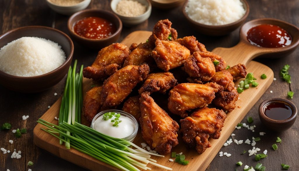 korean fried chicken recipe ingredients image korean fried chicken recipe ingredients image