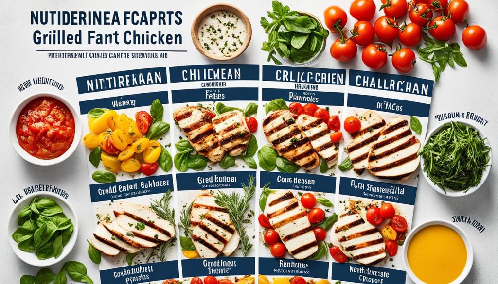 mediterranean grilled chicken nutrition chart mediterranean grilled chicken nutrition chart