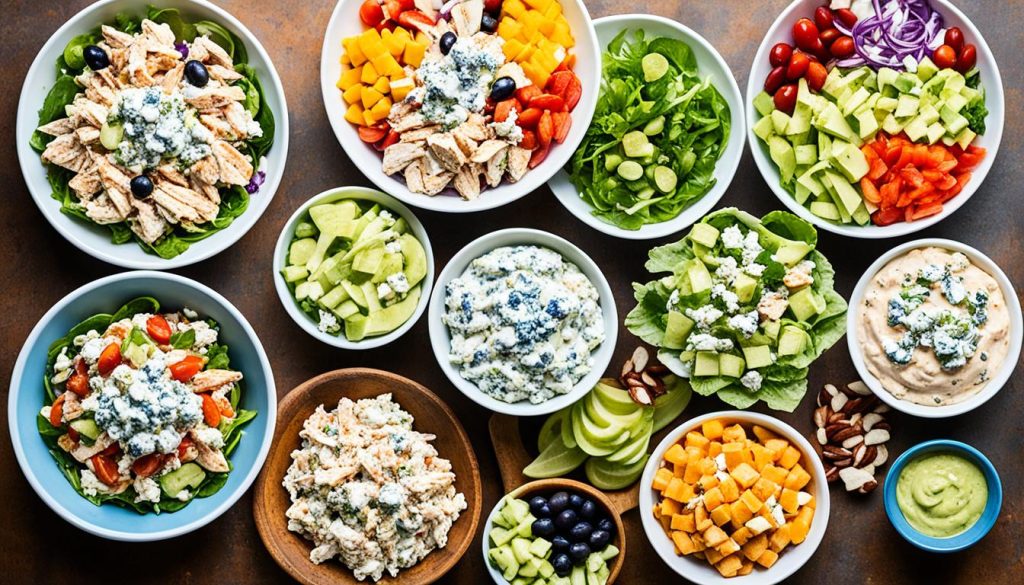 variations of classic chicken salad