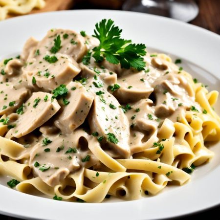Creamy Chicken Stroganoff Recipe
