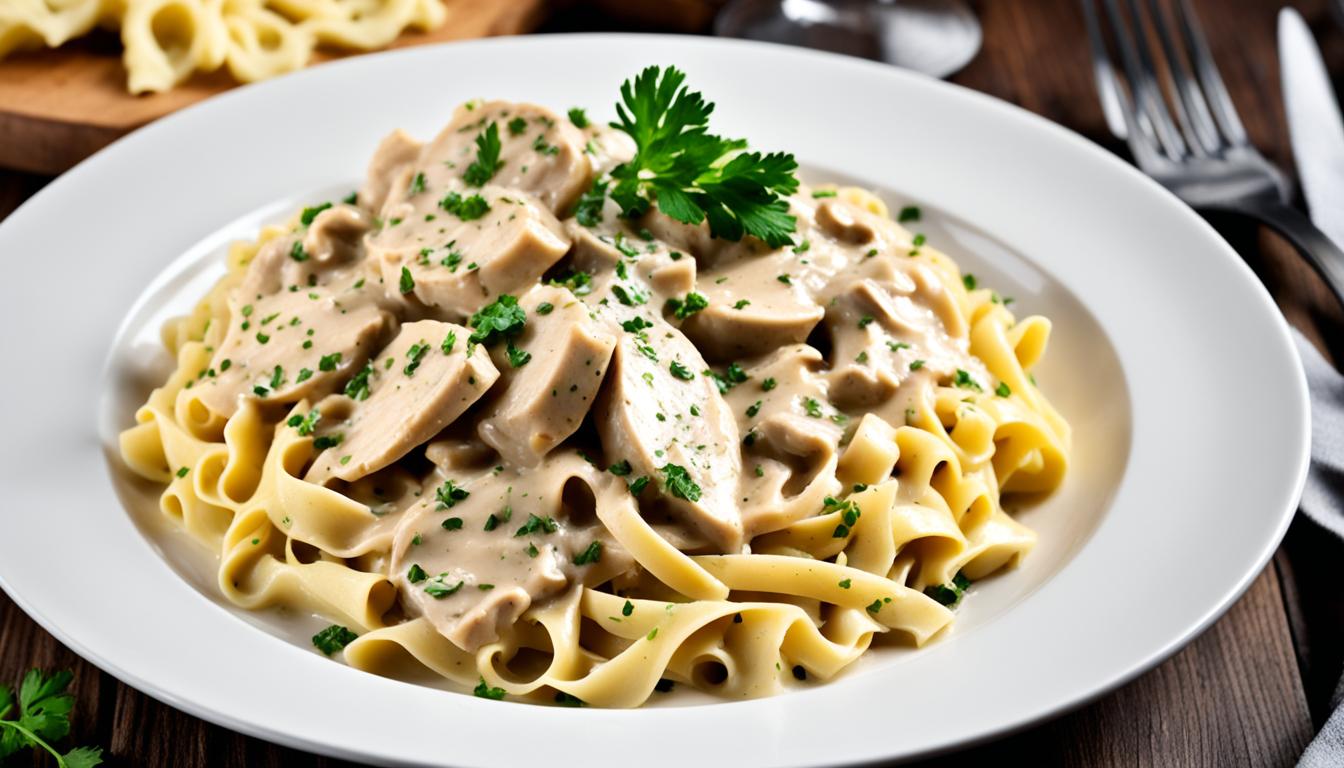Creamy Chicken Stroganoff Recipe