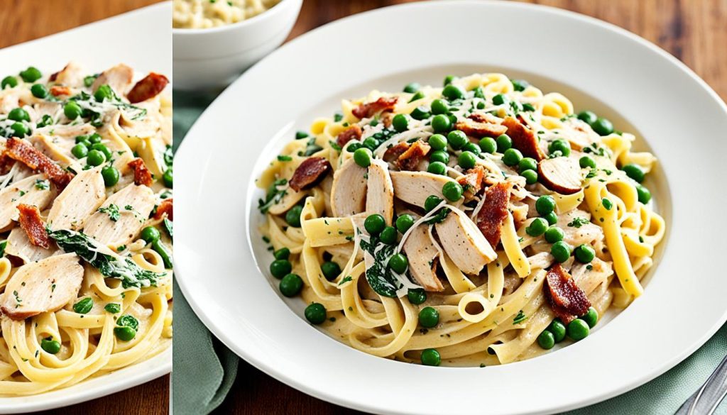 Variations of Chicken Carbonara Variations of Chicken Carbonara