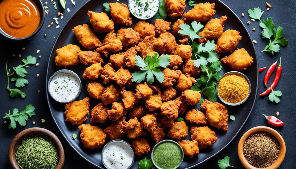 Variations of Chicken Pakora Variations of Chicken Pakora
