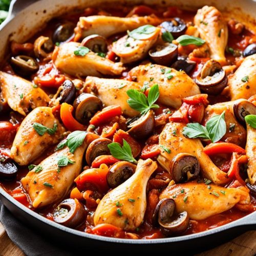 chicken cacciatore recipe