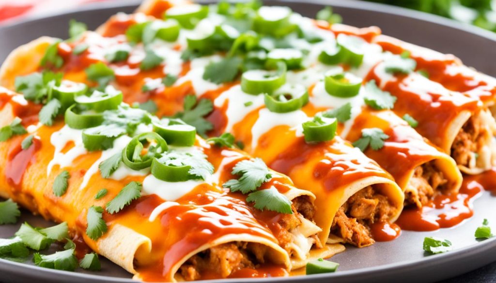 chicken enchiladas