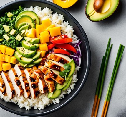 chicken poke bowl recipe