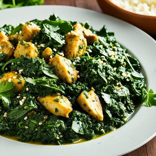 chicken saag recipe