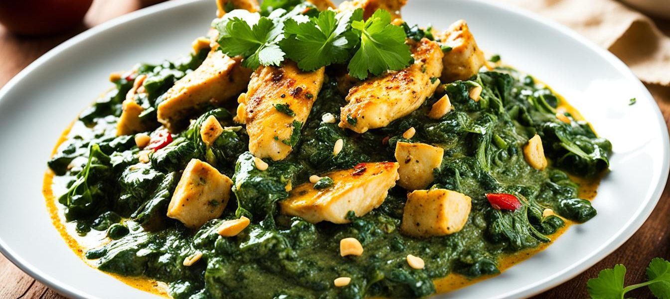 chicken saag recipe