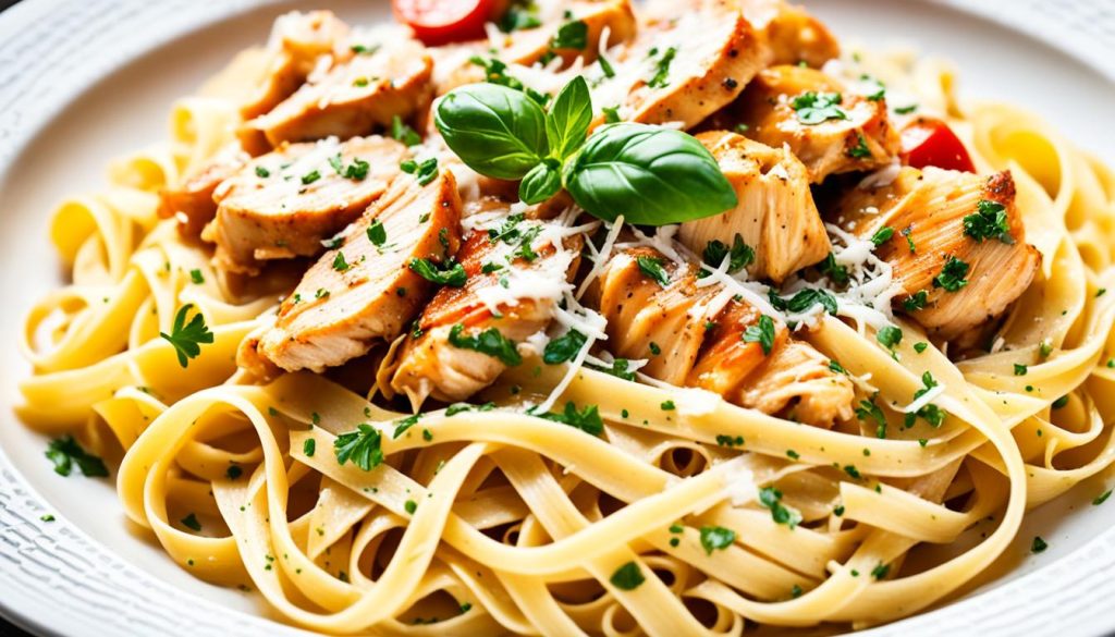 chicken tagliatelle