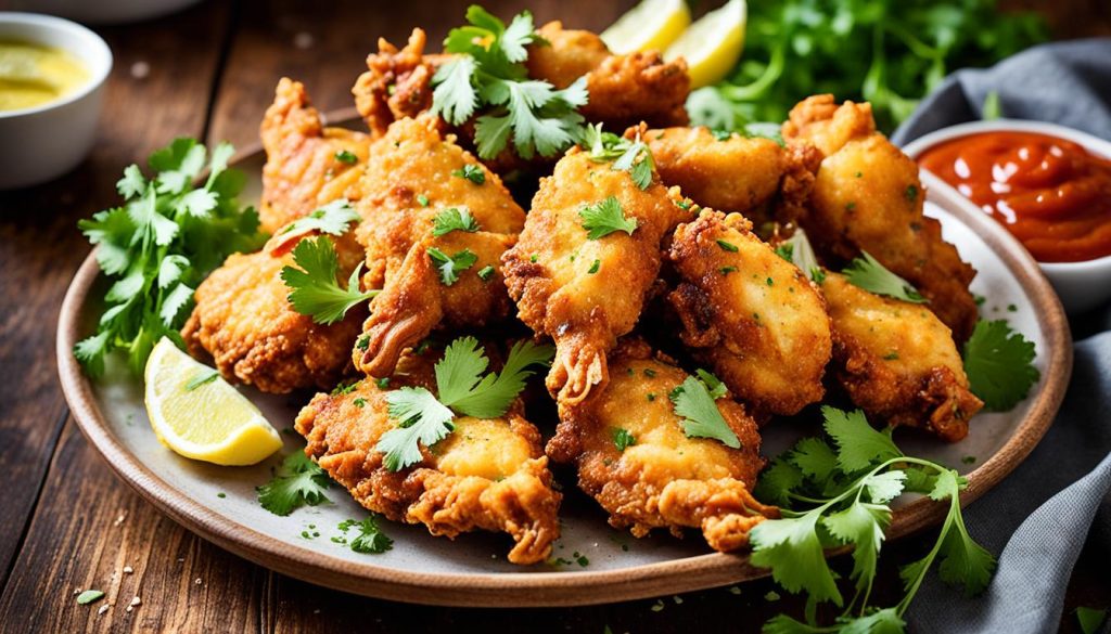 crispy chicken pakora crispy chicken pakora