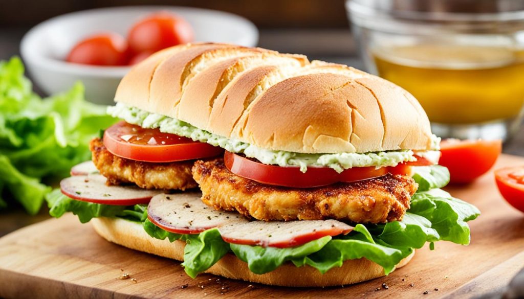 crispy chicken sandwich crispy chicken sandwich