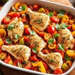 delicious spanish chicken casserole