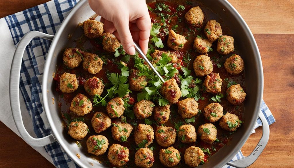 forming kofta kebabs forming kofta kebabs