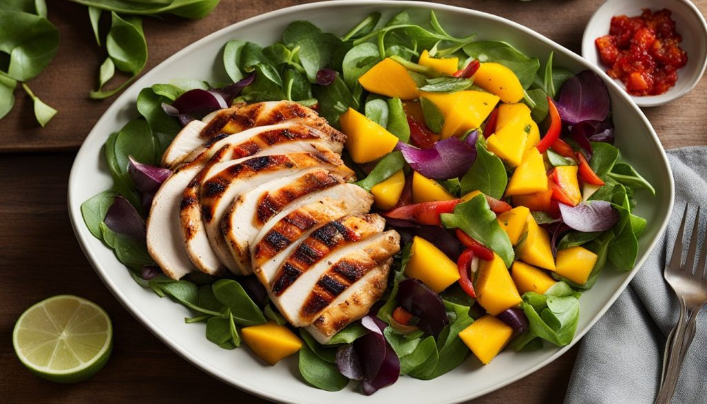 healthy mango chicken healthy mango chicken