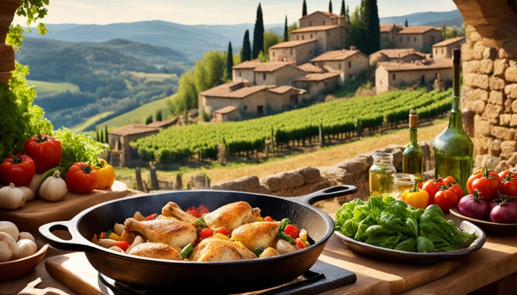 history of chicken cacciatore