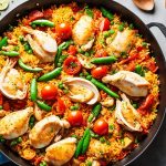 homemade chicken paella