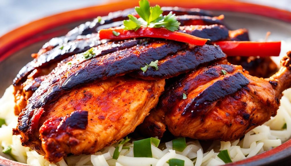 oven-baked tandoori chicken