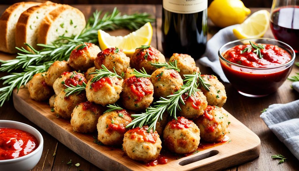 serving suggestions for chicken meatballs