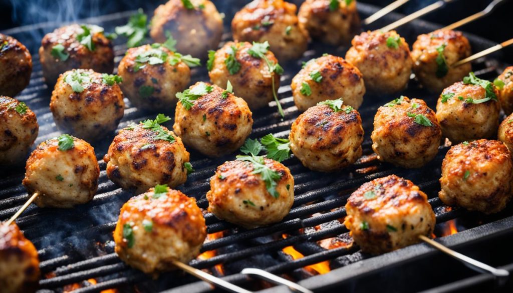 spicy chicken kofta balls spicy chicken kofta balls