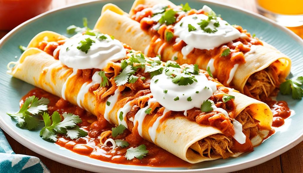 traditional enchiladas