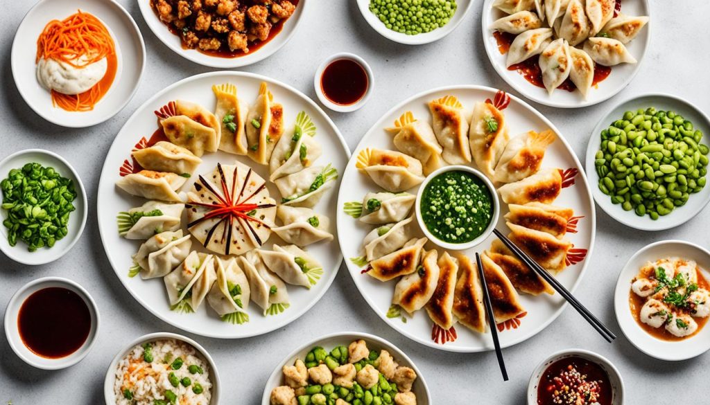 variations of chicken gyoza variations of chicken gyoza