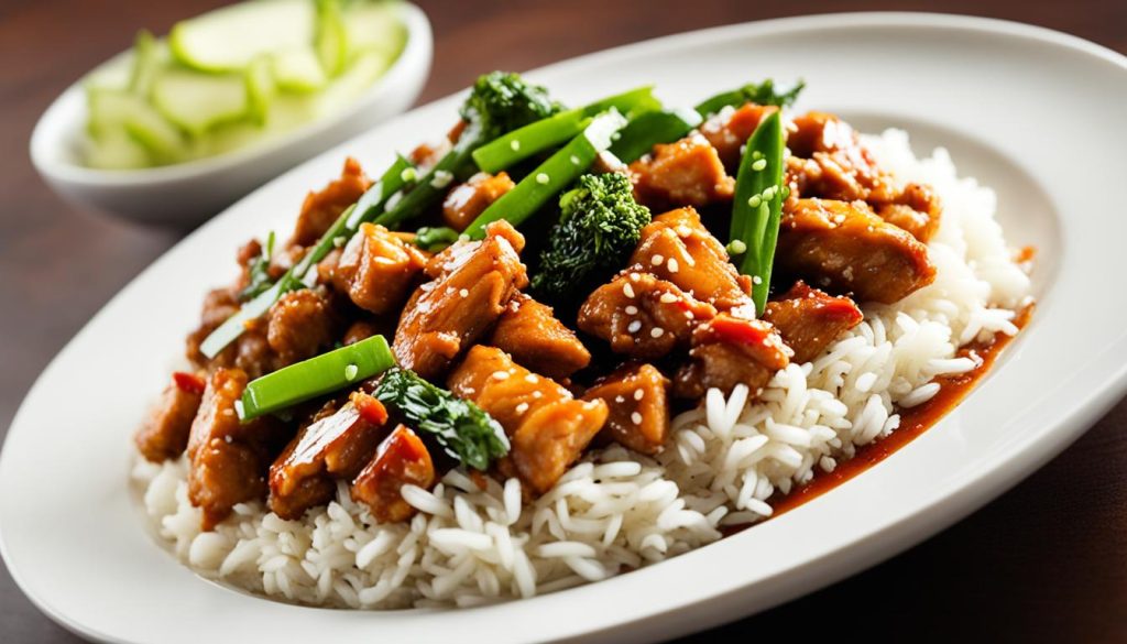 Calories in Mongolian Chicken Calories in Mongolian Chicken