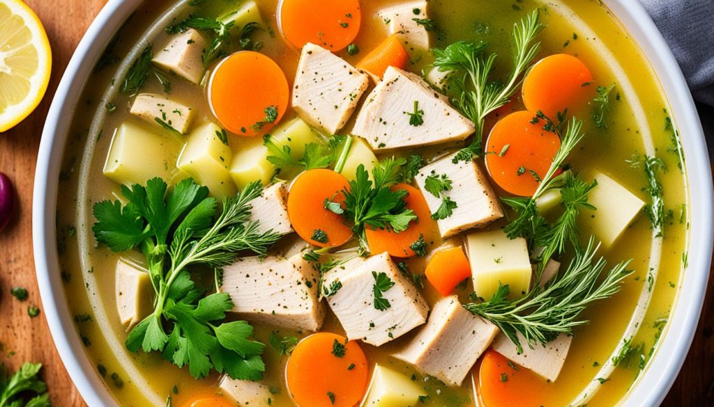 Nutrition Details of Jewish Chicken Soup