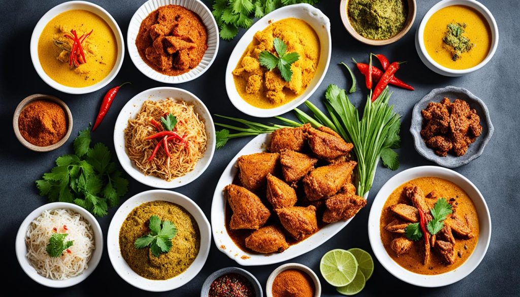 Variations of Chicken Rendang Variations of Chicken Rendang