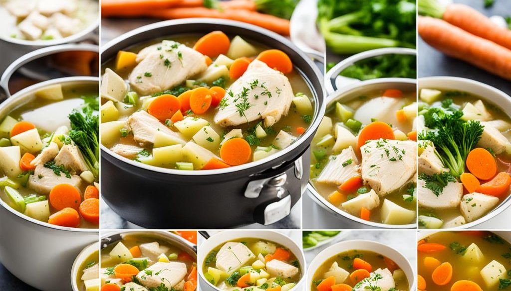 Variations of Jewish Chicken Soup