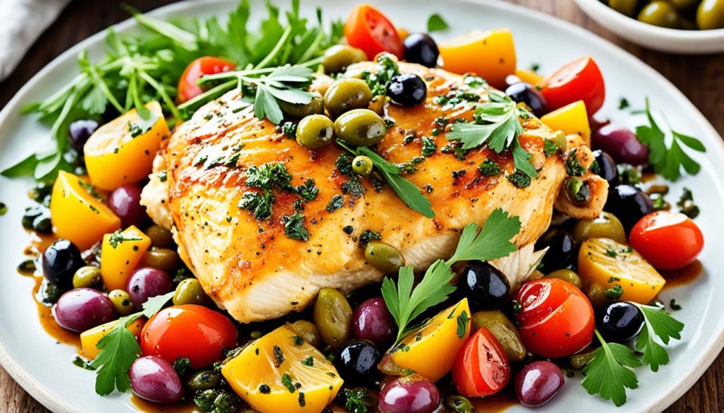 chicken marbella variations