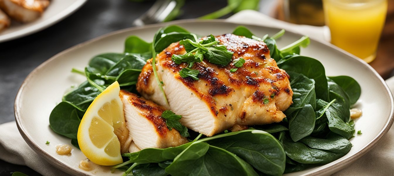 chicken spinach recipe