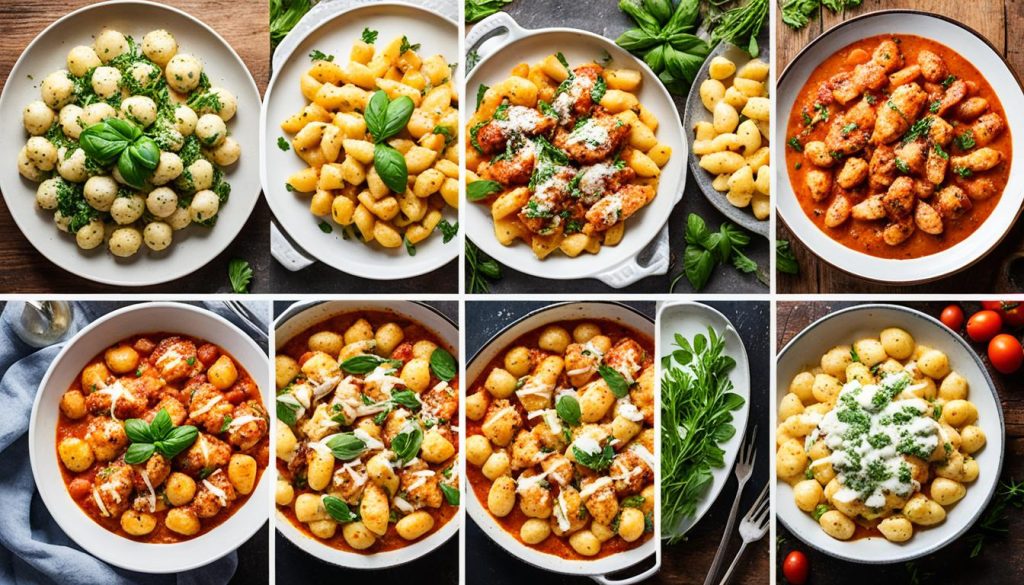 variations of chicken gnocchi