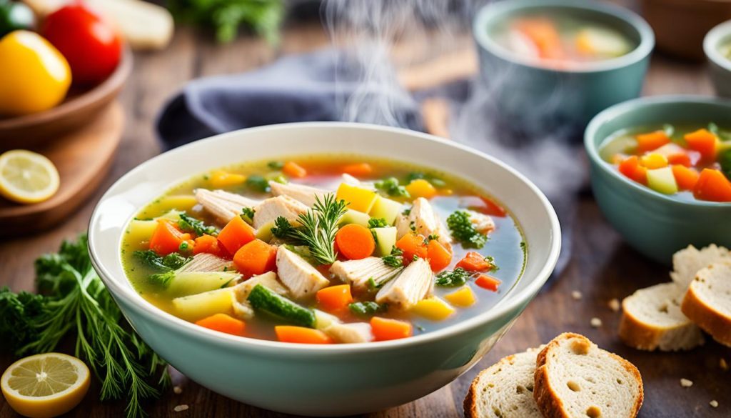 benefits of chicken soup