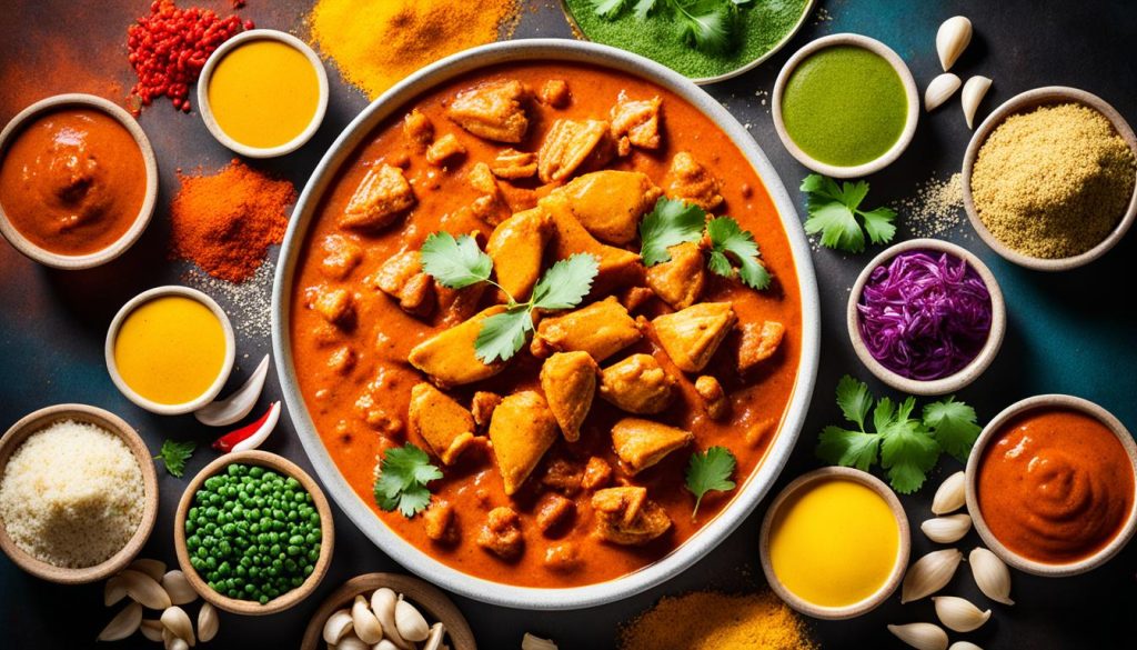 chicken madras nutrition information