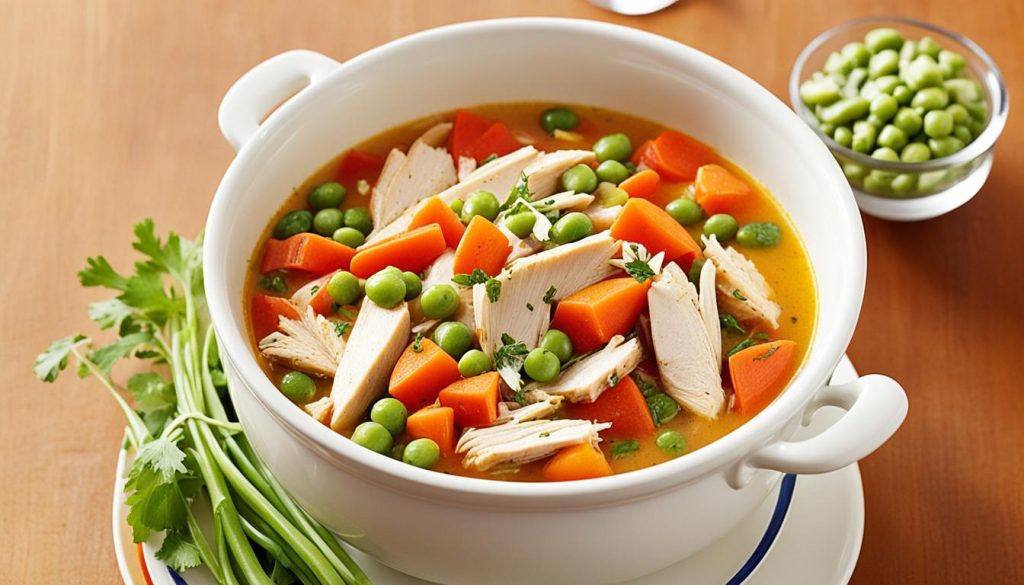 chicken vegetable soup recipe