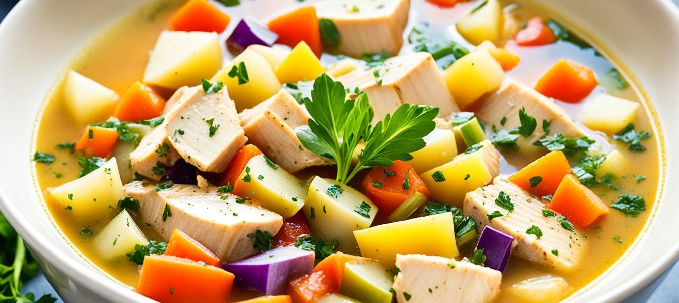 chicken vegetable soup recipe