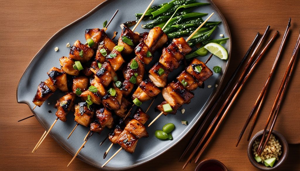 grilled chicken yakitori grilled chicken yakitori